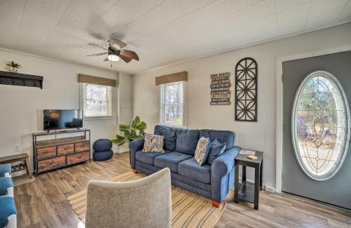 Mecosta House | Lakeview Mecosta Cottage with Grill and Fire Pit