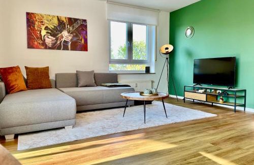 Renningen Apartment | LaMiaCasa Balcony Near Bosch and Train Station