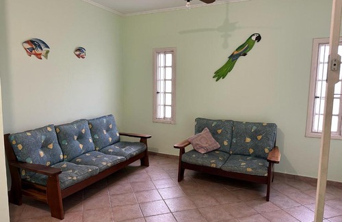 Massaguacu House | Lar e Mar - Sobrado na praia com gramado - Massaguaçu