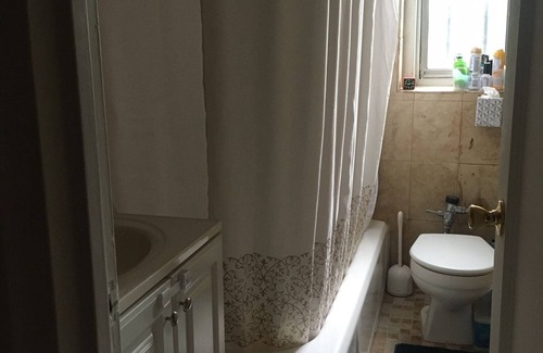 Fort George Apartment | Large 1-br apartment near parks and shops. 5-min walk to subway, steps to buses