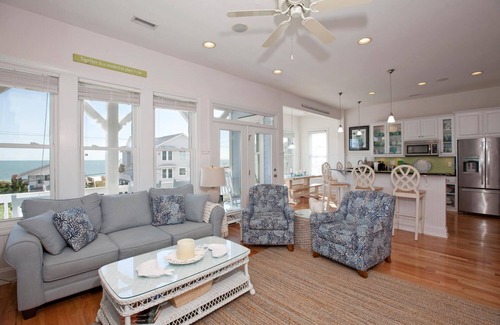 Surf City House | Large beautiful oceanview home, 5 min walk to downtown