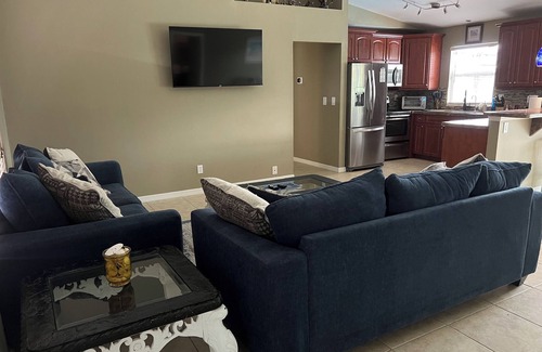 Diplomat Villa | Large Breed Dog-Friendly Home with Private Heated Pool & Hot Tub
