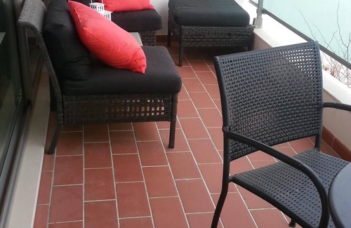 Cabanas Apartment | Large, bright and modern apartment with partial view of the sea and lagoon/incl. WiFi
