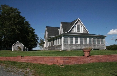 Belle River House | Large Century Home with Vineyard. Very private with a grand ocean view.