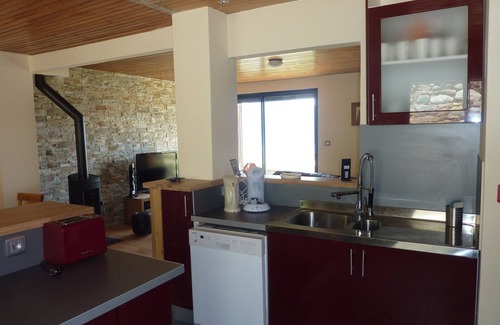 Les Angles House | Large Chalet in Angles with magnificent view of lake and mountains, classed 4 *