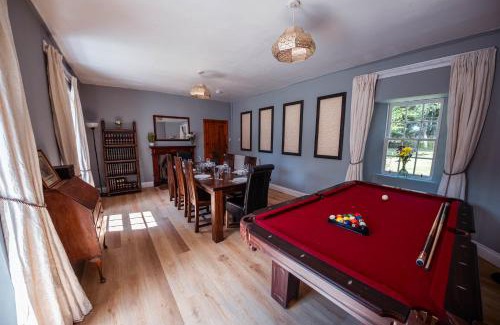 Newton Stewart House | Large country house with garden, outdoor spa area & games room with Hot Tub and Fire Pit