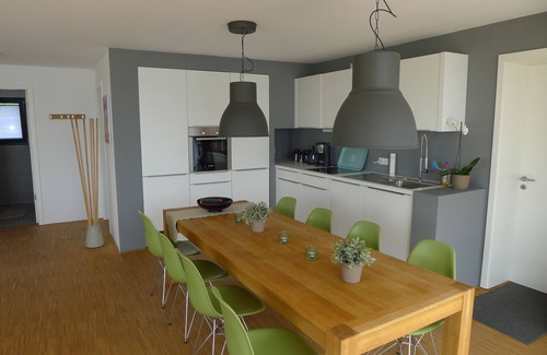 Lobnitz House | Large holiday home with its own beach, fireplace, sauna, right on the lake, near Leipzig