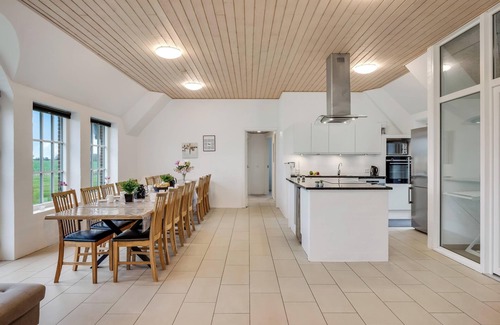 Vedersø Klit House | Large holiday home for 20 people with large pool, Hot tub for 7 people and activity room.