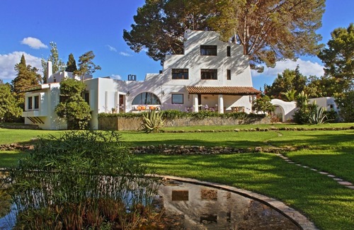 San Antonio Bay House | Large Ibizan house - set in an lush garden- 2 pools. Quiet and accessible