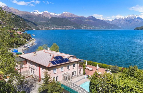 Calozzo Villa | Large lakeside villa with pool and beach access! - Villa Maia