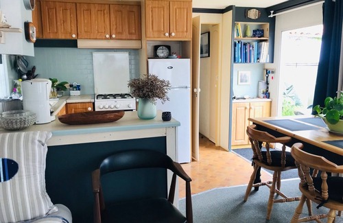 La Cotiniere House | Large Mobil-Home Pleasant and well equipped. In wooded setting.