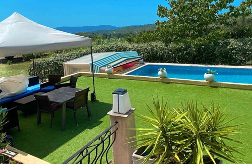 Le Plan-de-Grasse Villa | Large Provencal Villa w/pool & A/C in Grasse - near beaches of French Riviera
