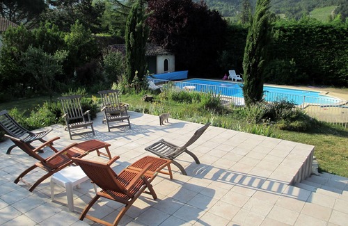 Saillans House | Large Restored Winemakers House With Private Pool, Large Garden And Lovely View