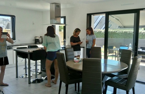 Plobannalec-Lesconil Villa | Large spacious contemporary house on the Atlantic with swimming pool