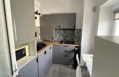 Iasi Apartment | Large Studio with King size Bed + Day bed, AC, Parking, Child-Friendly and Toys