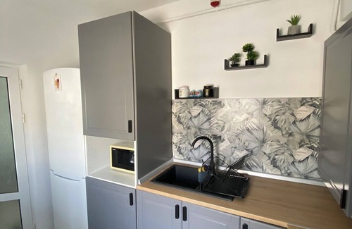 Iasi Apartment | Large Studio with King size Bed + Day bed, AC, Parking, Child-Friendly and Toys