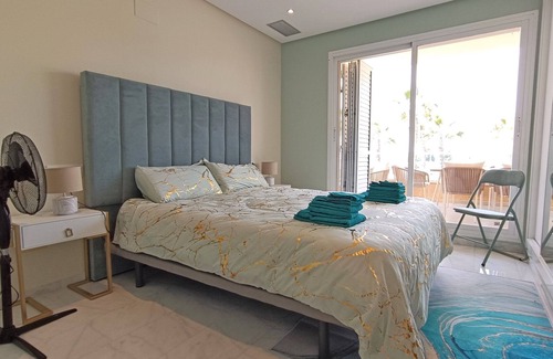 Hacienda del Alamo Apartment | Large Three-bedroom Apartment at Hacienda del Alamo Golf Resort