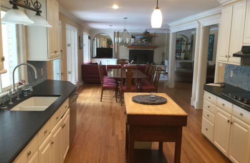 Burlington House | Large Waterfront Home Nestled in Bamboo Forest with Private Pool, Burlington NC