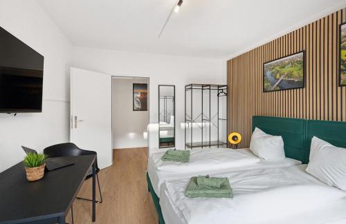 Halle Apartment | Larooms One - Familien- und Gruppenunterkunft