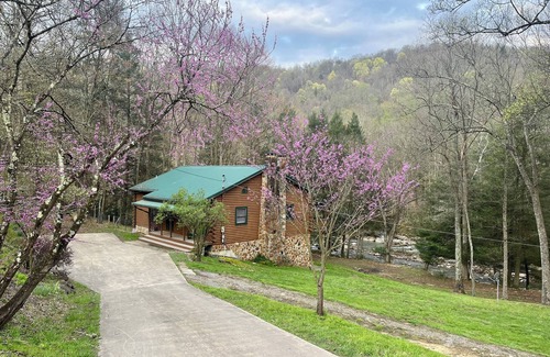 Independence Cabin | Laurel Lodge is located on private stream in Independence, WV