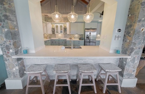 Great Cruz Bay Villa | L’Autre Monde Villa, complete island oasis with generator back up power.