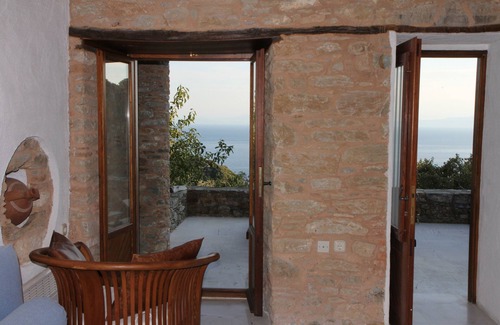 Glossa House | Lavender house - unspoiled view of the sea