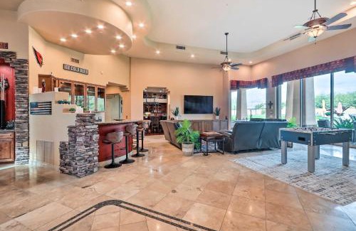 Cactus Acres House | Lavish Estate with Sports Court and Home Theater!