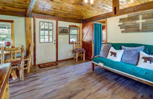 Tuskahoma House | Lazy Bear Cabins 1 at Tuskahoma Near Sardis Lake!