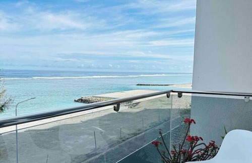 Hulhumale Apartment | Lazzlla 1BR beachfront oceanview apartment