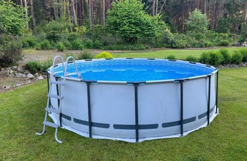 Grodek House | Leśny Zakątek balia kąpielowa ognisko sauna basen rowery w cenie pobytu Realizujemy Podlaski bon turystyczny