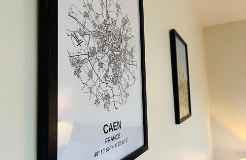 Caen City Centre Apartment | Le 6 appartement Centre-ville Caen - Port