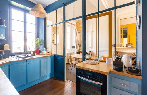 Saint-Servan Apartment | Le Ara Bleu - Bel appartement de caractère
