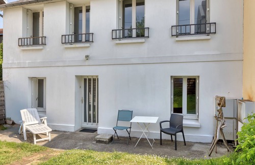 Gare-Jouvenet House | Le chant de Daoud, maison de ville avec jardin et place stationnement