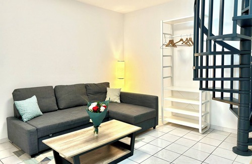 Nancy City Centre Apartment | Le Duplex des Dominicains - Hyper Centre - Proche Place Stanislas - 44m2
