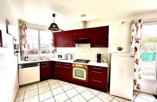 Noyelles-sur-Mer Apartment | Le Gîte Fleuri - Plain-pied - Spacieux - Calme