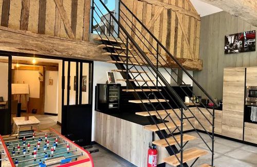 Ouilly-le-Vicomte House | Le Grenier d'Ouilly au cœur du Pays d'Auge - Gîte avec piscine à 20 min des plages