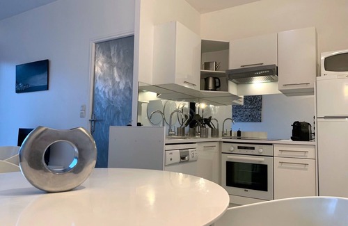 Varengeville-sur-Mer Apartment | Le Lodge Cristal with sea view