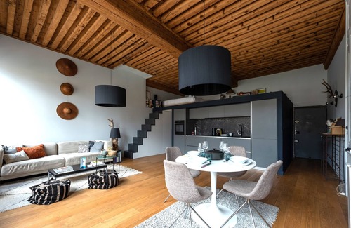 Fourviere Apartment | LE LOFT ETHNIC - Grand Studio avec magnifique vue