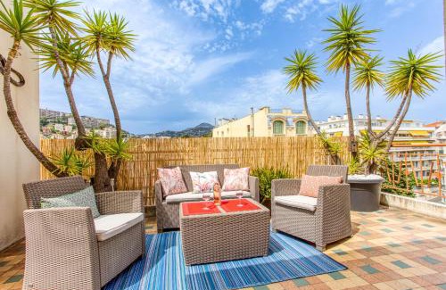 Mantega Apartment | LE MANTEGA - F2 MODERNE,CENTRE VILLE, 2 GRANDES TERRASSES,CLIMATISATION, ASCENSEUR