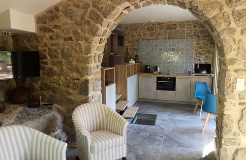 Bourg-Argental House | Le moulin au bord de la cascade - JACUZZI - SWIMMING POOL 1 hour from Lyon