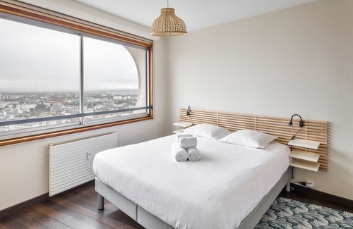 Bourg-l'Eveque Apartment | Le Nouvel Horizon - Panoramique sur Rennes