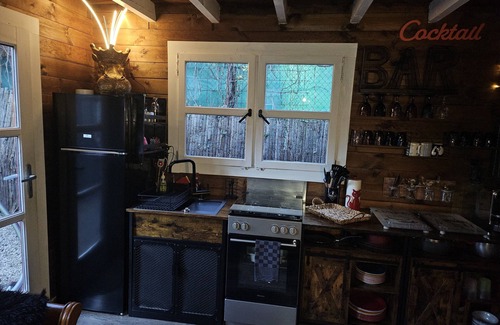 Saint-Jean-du-Pin Ski Chalet | Le Petit Chalet, Piscine, Jaccuzzi et Sauna