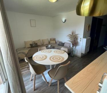 La Celle-sous-Gouzon Apartment | Le Santorin T2 climatisé parking piscine