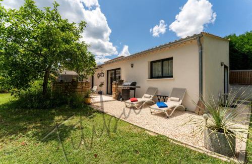 Saint-Paulet-de-Caisson Apartment | Le Titibu, Gîte et Spa entre Ardèche et Provence, Clim, BBQ, Netflix, classé 5 étoiles