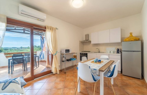Murta Maria Apartment | Le Voilier 28: Apartment with Balcony and View of Tavolara Island