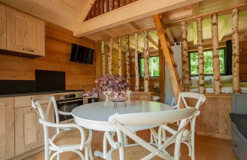 Barbey-Seroux Cabin | Les Jolis Chalets: Magnificent lodge with swimming pool and jacuzzi