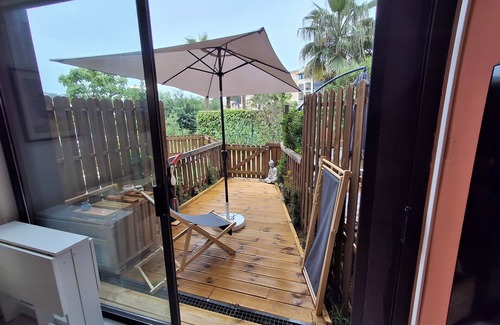 Port Cogolin Apartment | LES MARINES DE GASSIN 2 ROOMS 4PLACES AIR-CONDITIONED SWIMMING POOL AND SEA AT 100 M