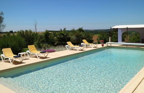 Montastruc Apartment | Les Pruniers 4* rated gites set within our own plum orchards with heated pool