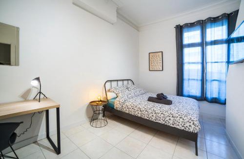 Gares Apartment | LGC Habitat- chambre privée- appartement commun- gare Saint-Roch