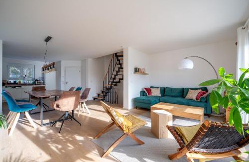 Seehausen am Staffelsee Apartment | LIBORIA: Stylisches Haus; Sauna ; 4min zum See